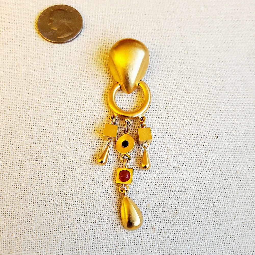 Vtg GJD Brooch